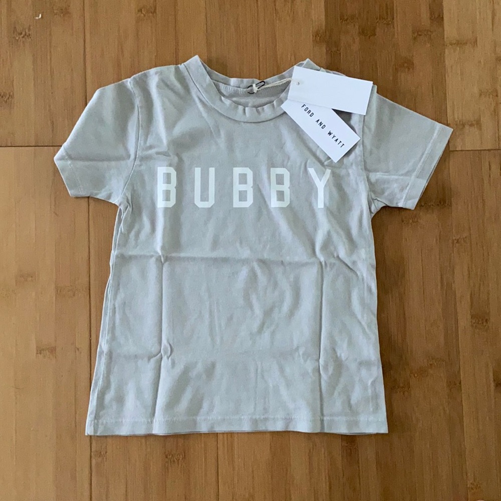 Ford and Wyatt Bubby Tee 2T